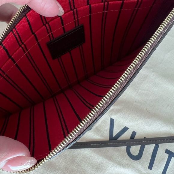 ❤️ sold ❤️ NEW Louis Vuitton Neverfull GM in Damier Ebene - Picture 14 of 14